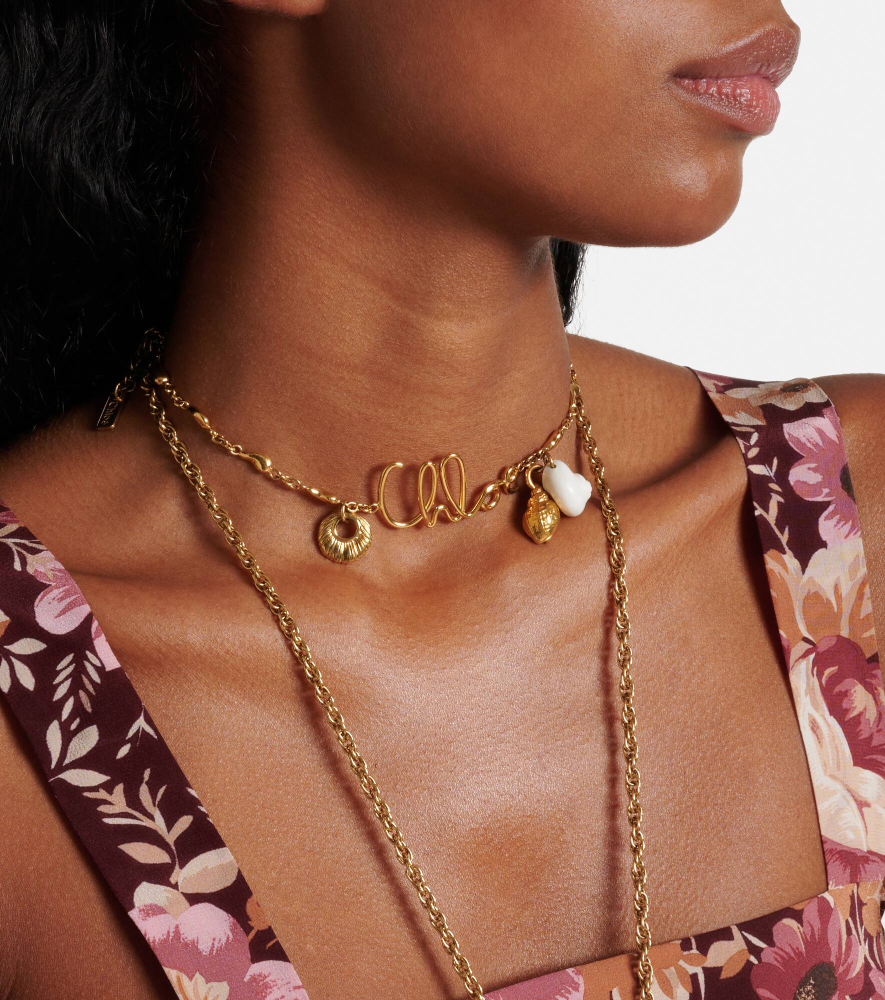 Chloé Shells chain necklace - 5