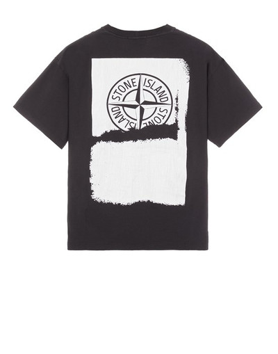 Stone Island 2RC89 'SCRATCHED PAINT ONE' PRINT BLACK outlook