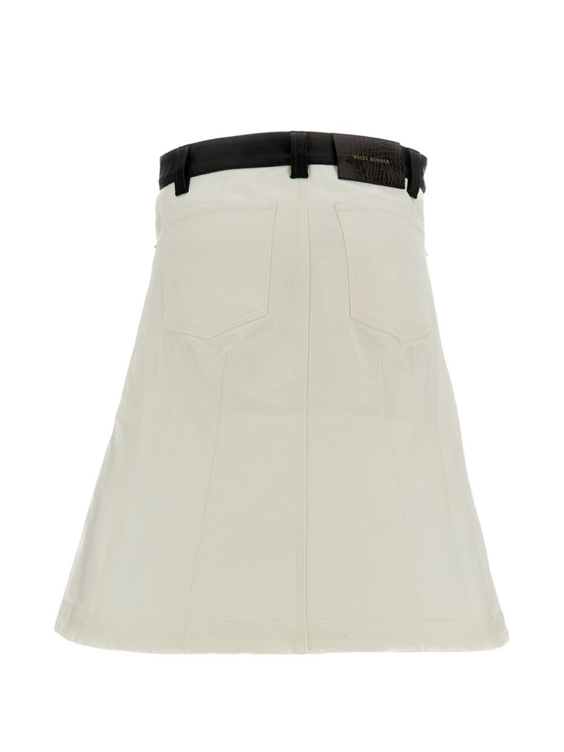 WALES BONNER A-line midi skirt outlook