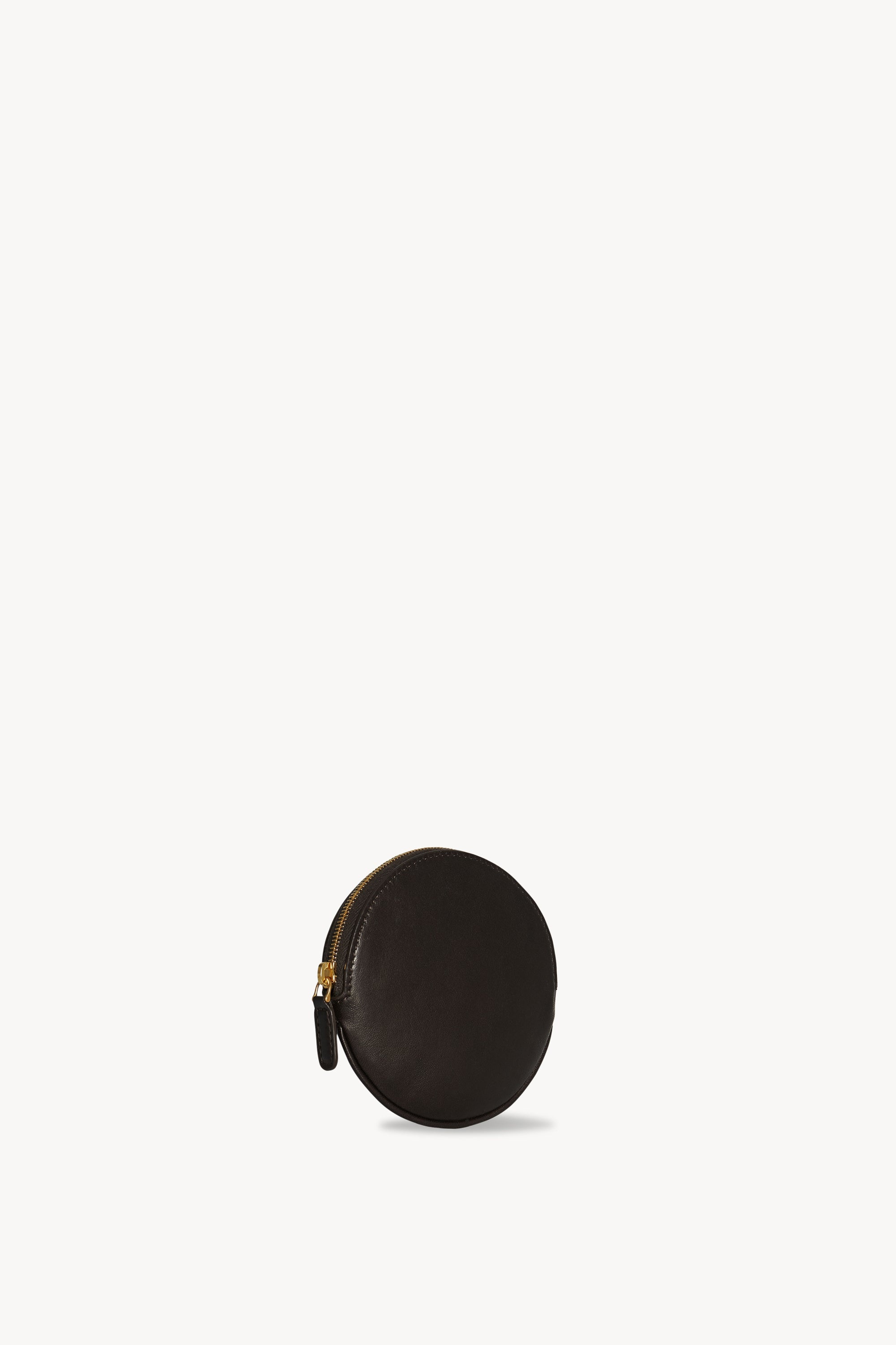 Round Pouch in Leather - 2