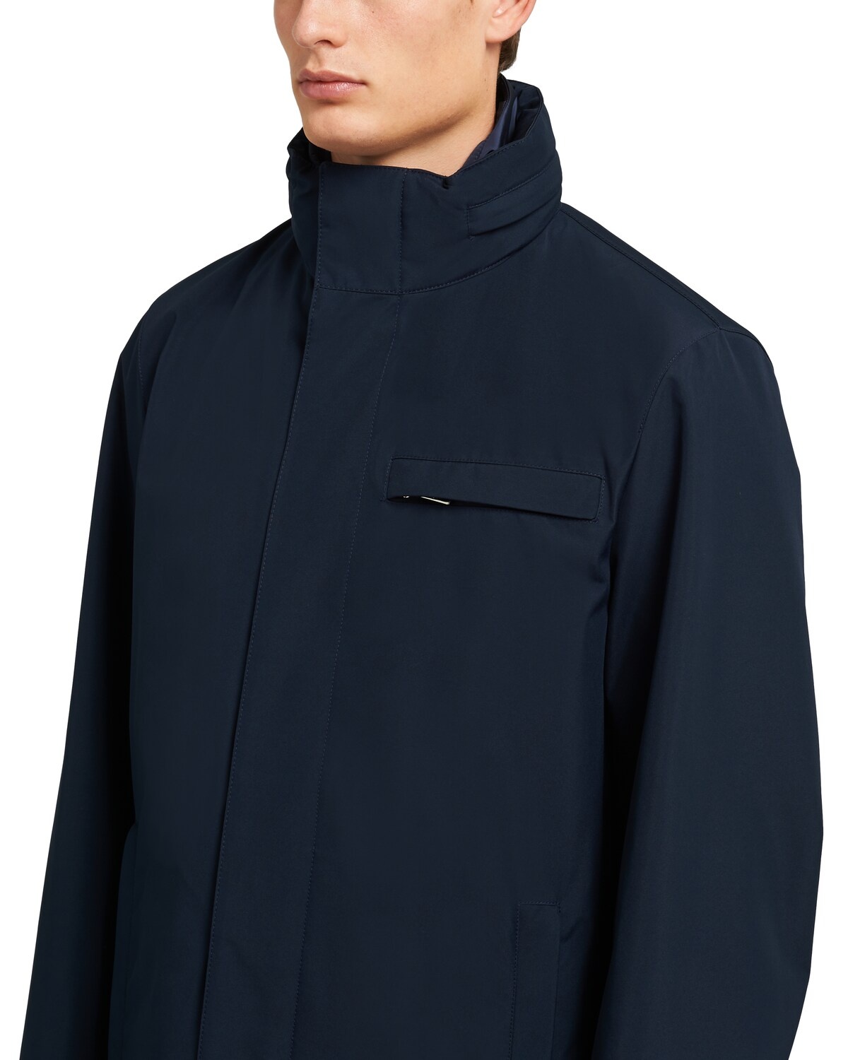 Technical fabric raincoat - 5