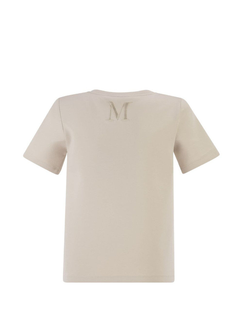 'S Max Mara Nancy logo-embroidered T-shirt outlook