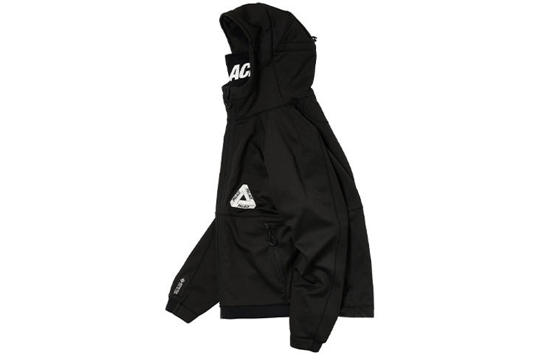 PALACE Gore-Tex Zipper Hooded Jacket Unisex Black P20GT001 4