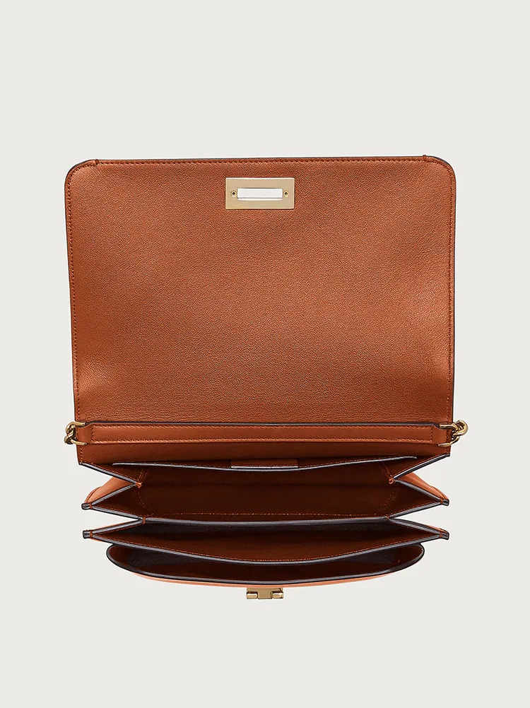 TRIFOLIO FLAP BAG (M) - 4