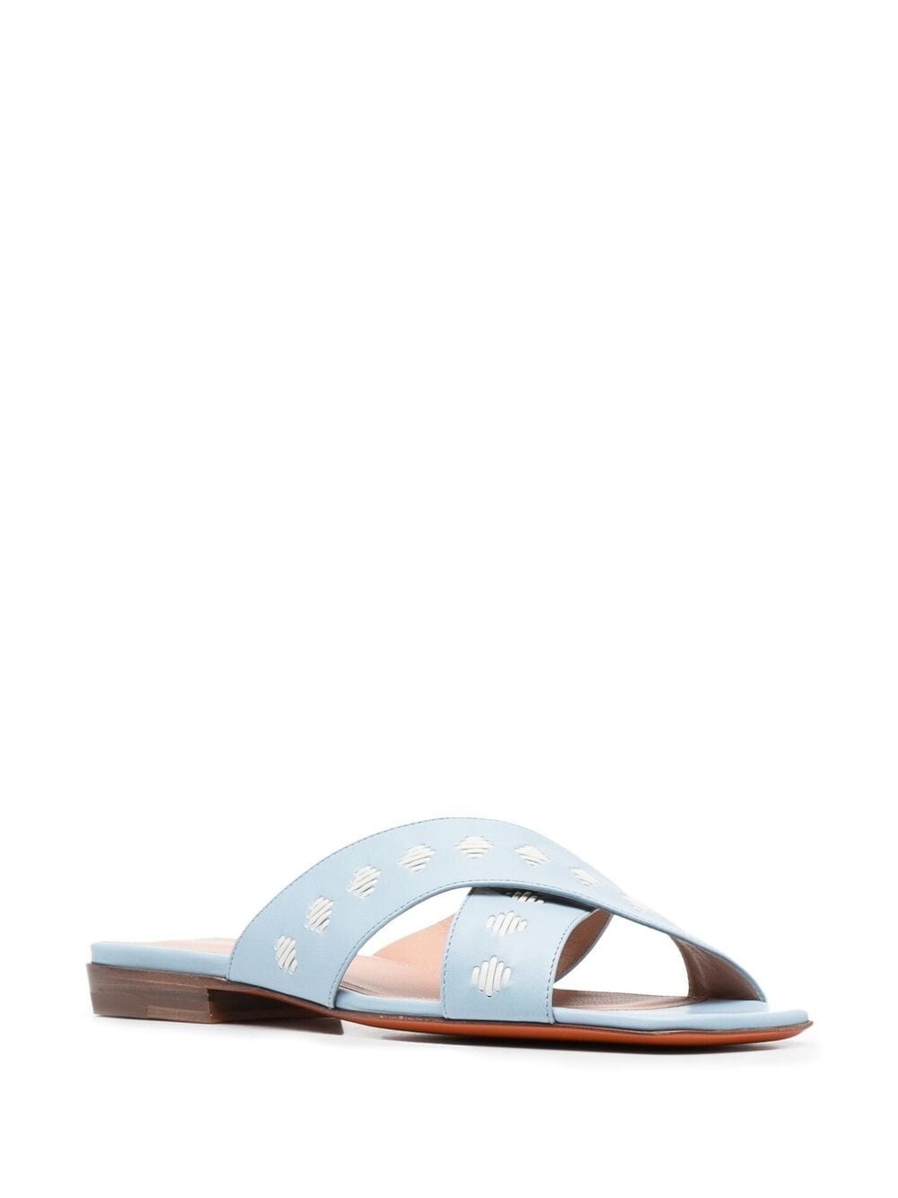 crossover straps sandals - 2
