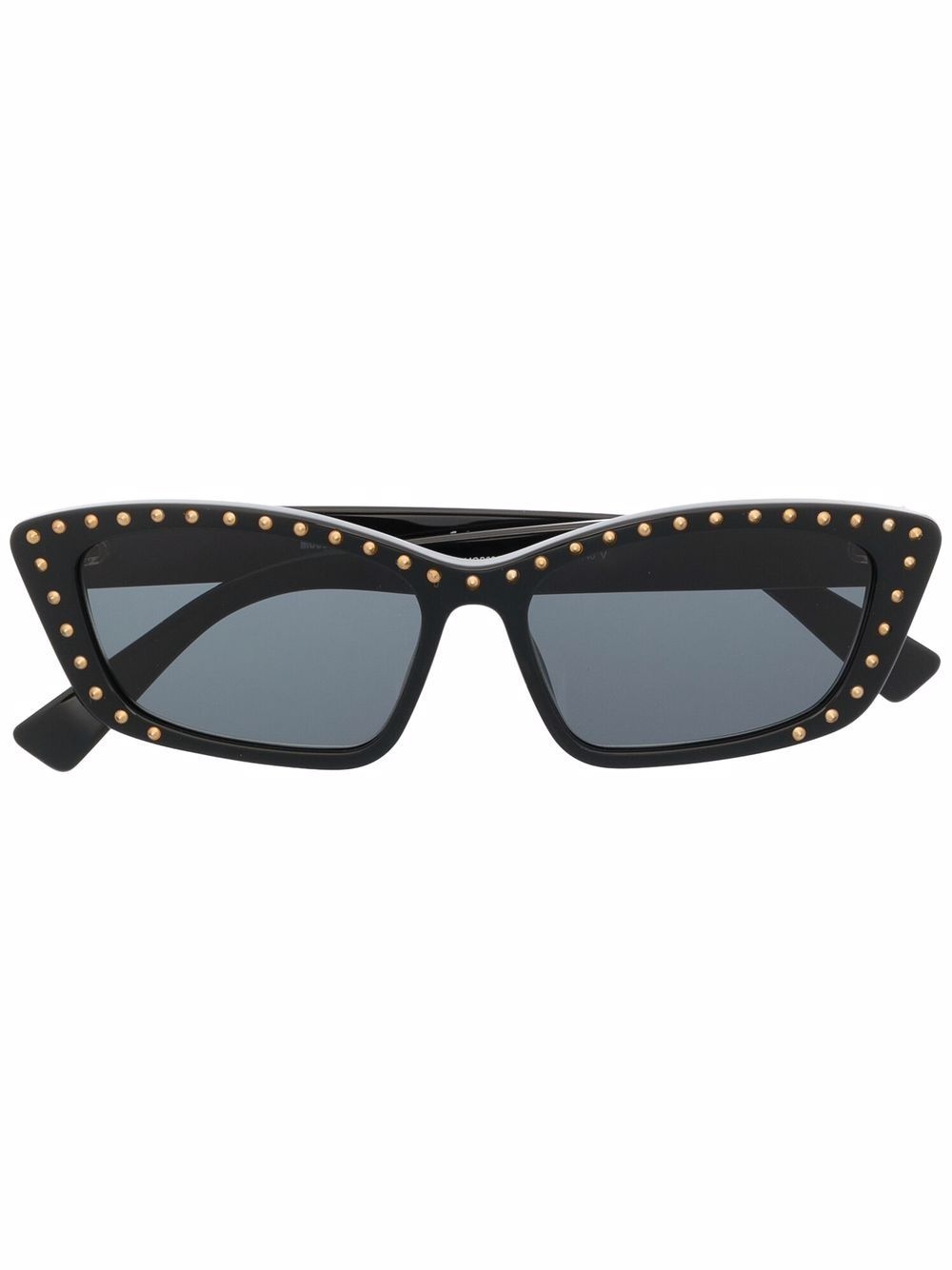 cat eye-frame studded sunglasses - 1