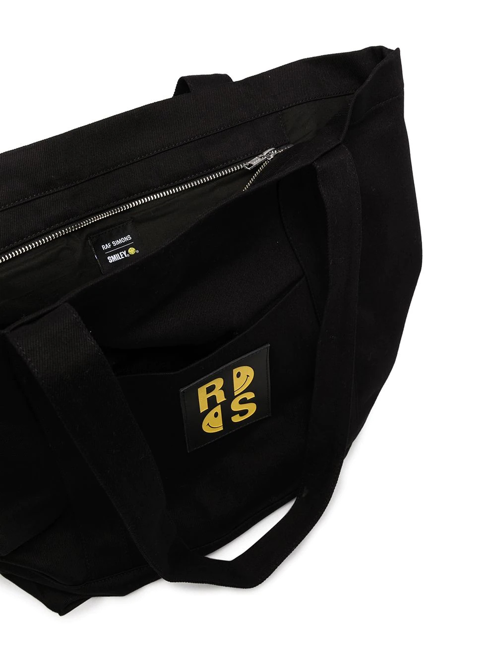 logo-patch cotton tote bag - 5