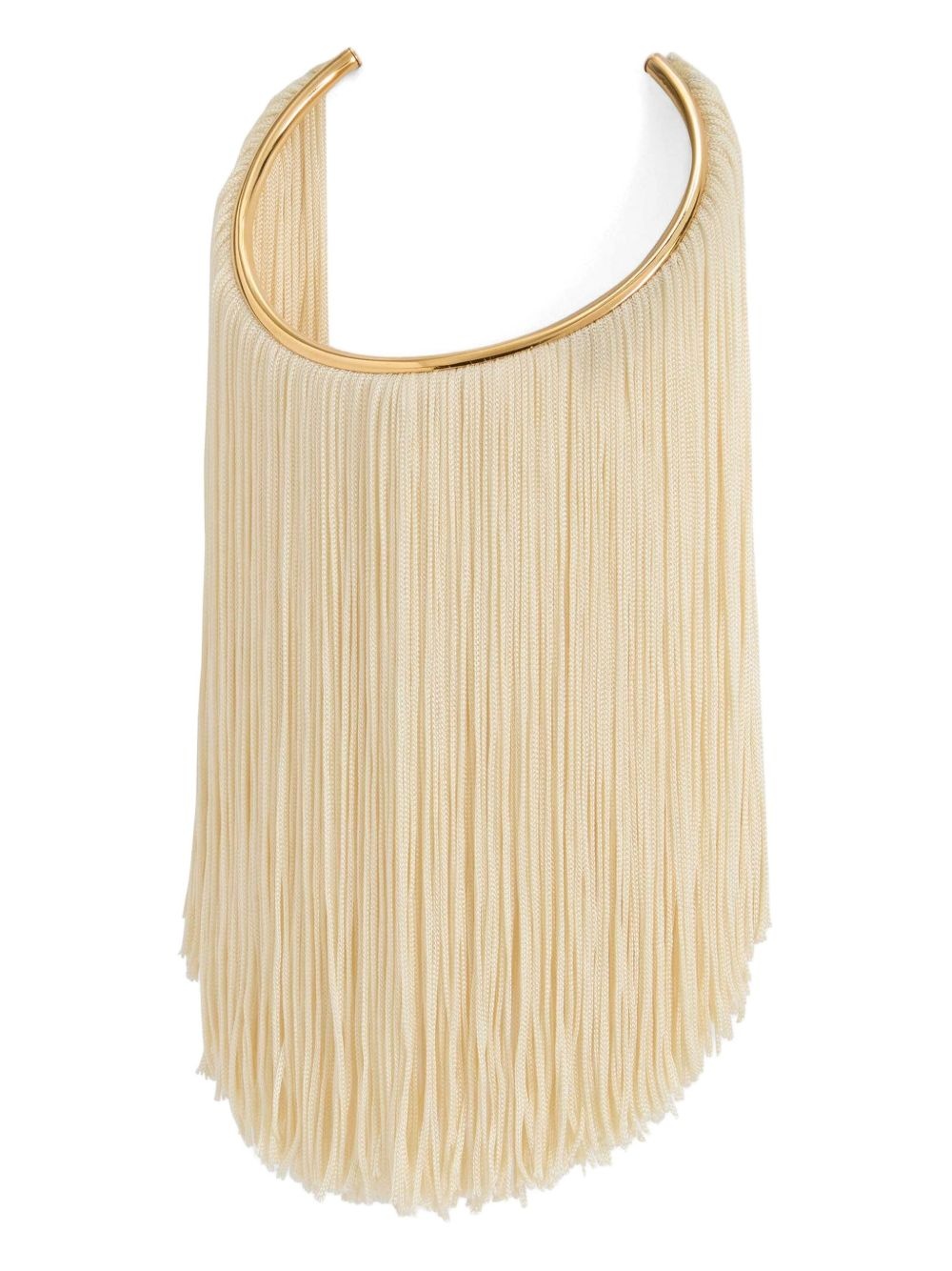 fringed necklace - 3