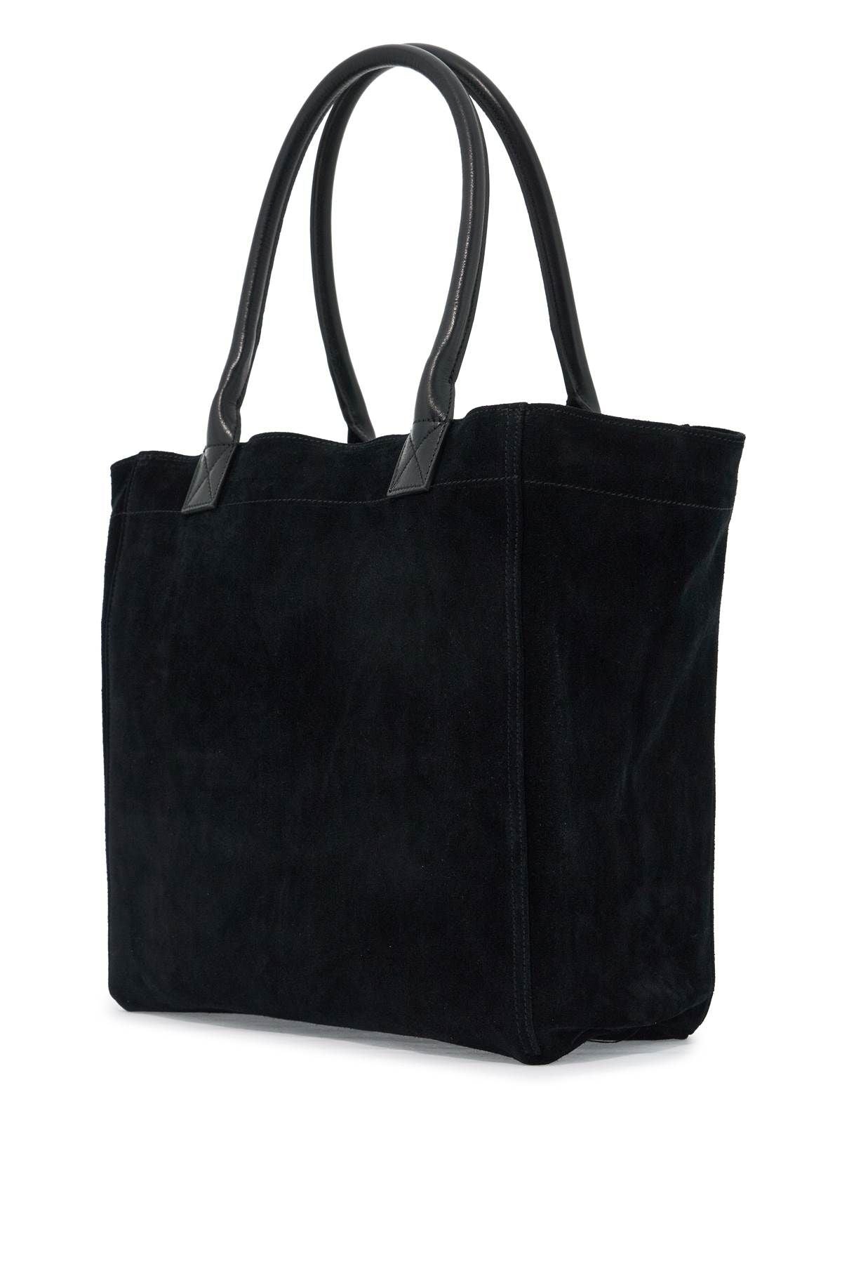 SMALL SUEDE TOTE BAG YENKY IN LEATHER - 2