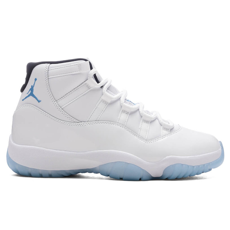 AIR JORDAN 11 RETRO - WHITE/LEGEND BLUE/BLACK - 1