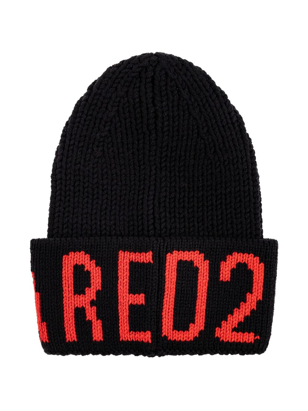 knitted beanie - 2
