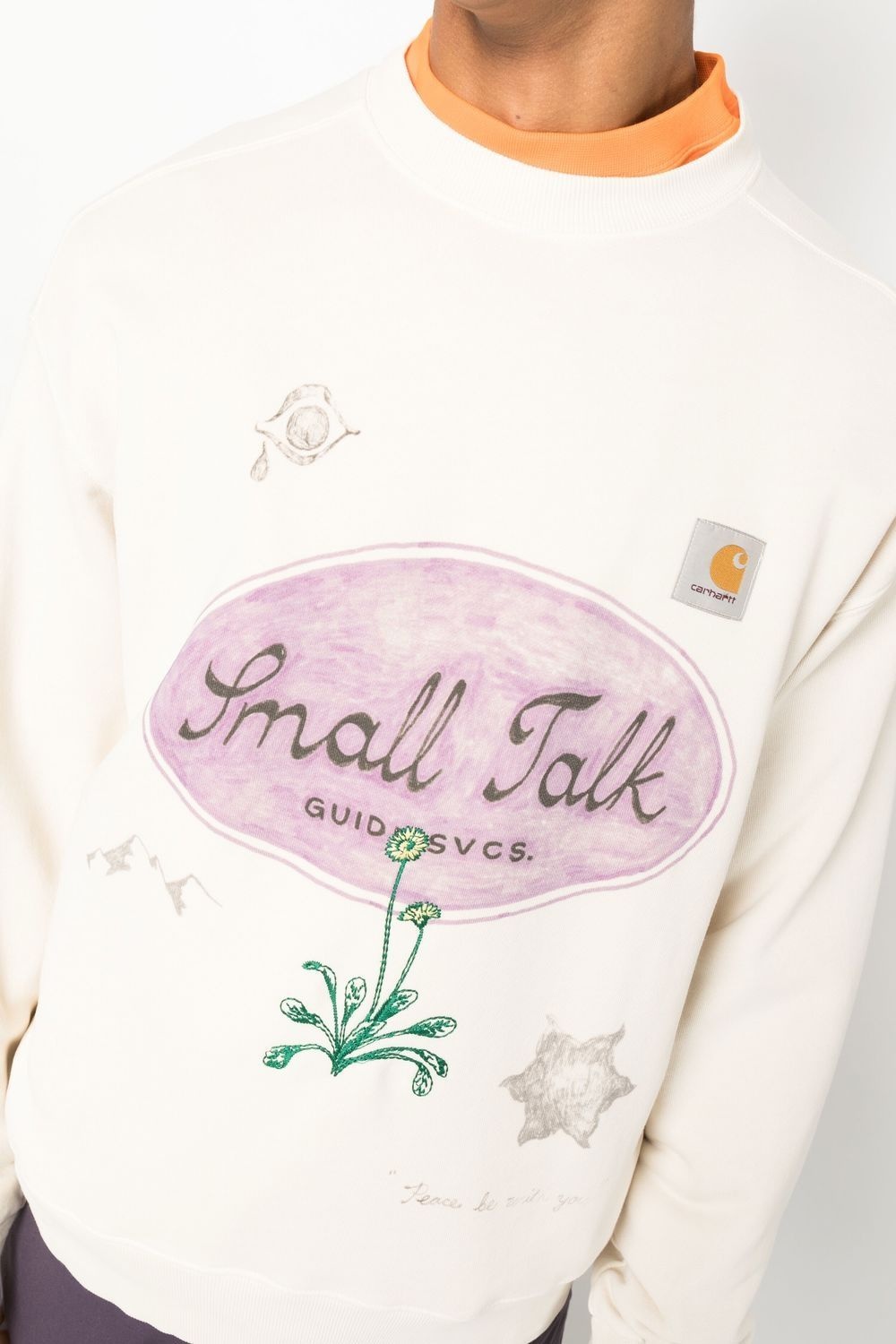 x Small Talk Studio printed Nelson sweatshirt - 5