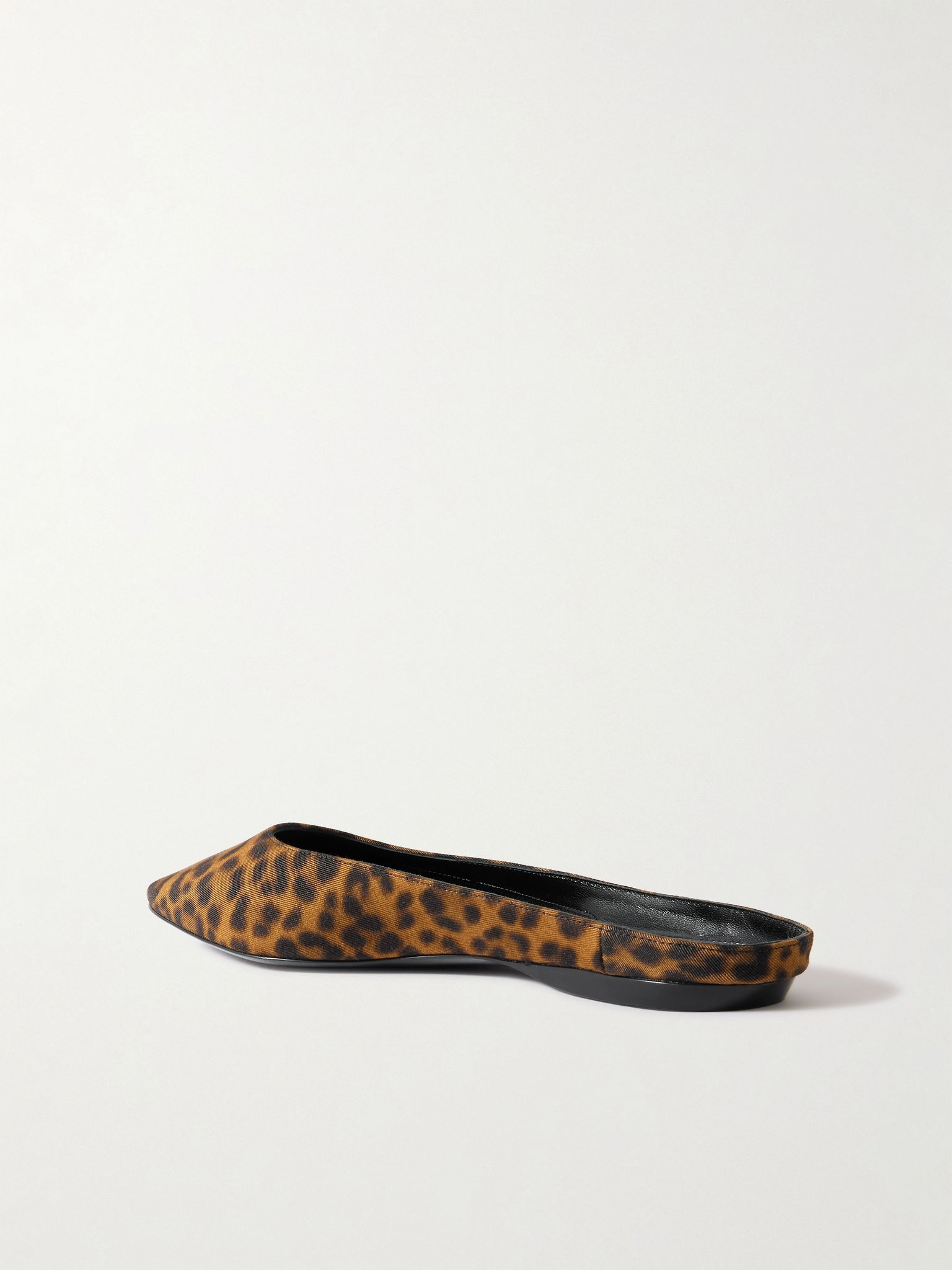Lido leopard-print grosgrain slippers Leopard print - 3
