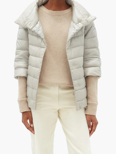 Herno Aminta funnel-neck quilted down jacket outlook