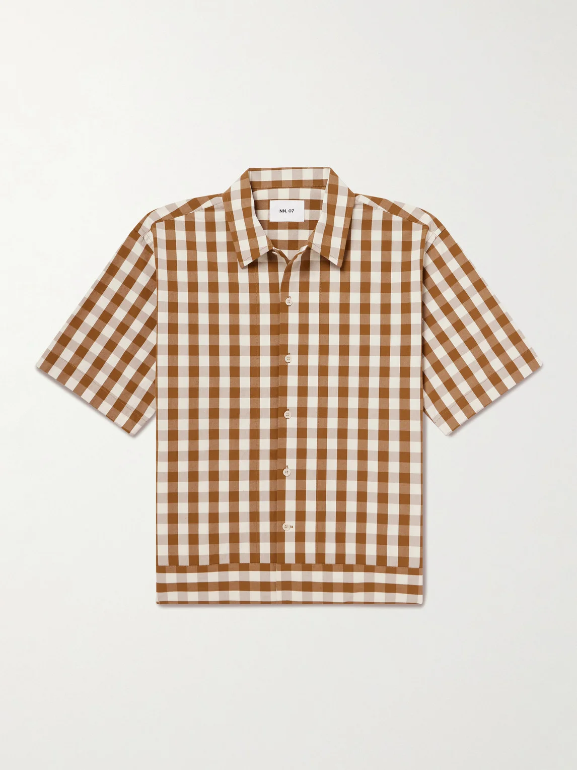 Reed 50071 Gingham Cotton Overshirt - 1