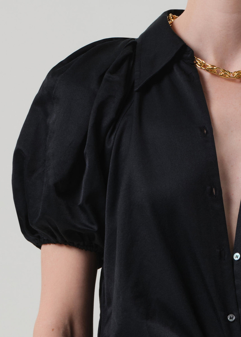 Leila Blouse In Black 6
