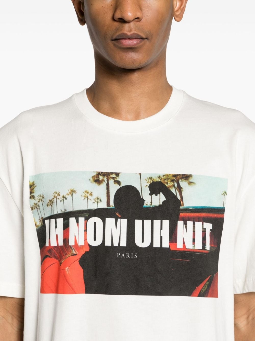 photograph-print cotton T-shirt - 5
