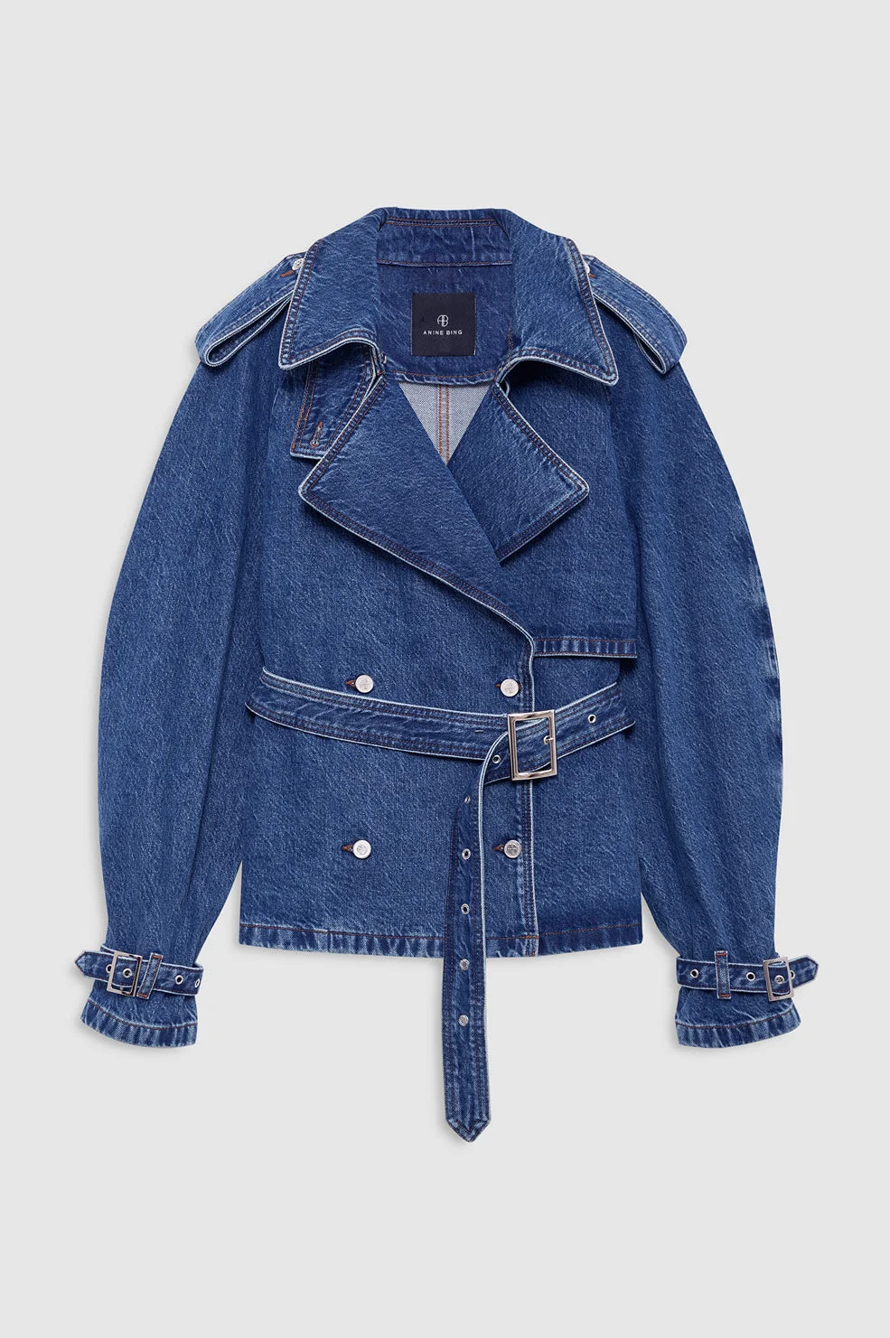 Pascale Trench - Clean Indigo - 1