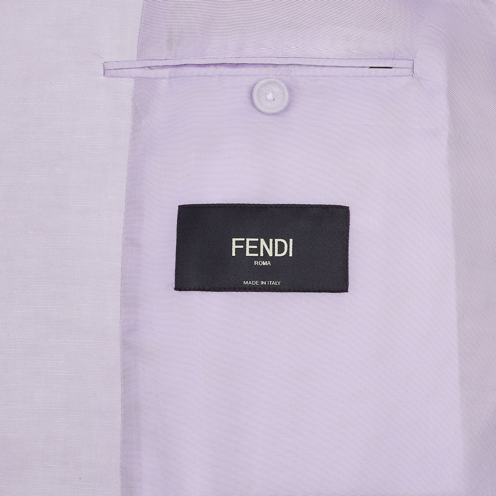 Lilac linen blazer - 5