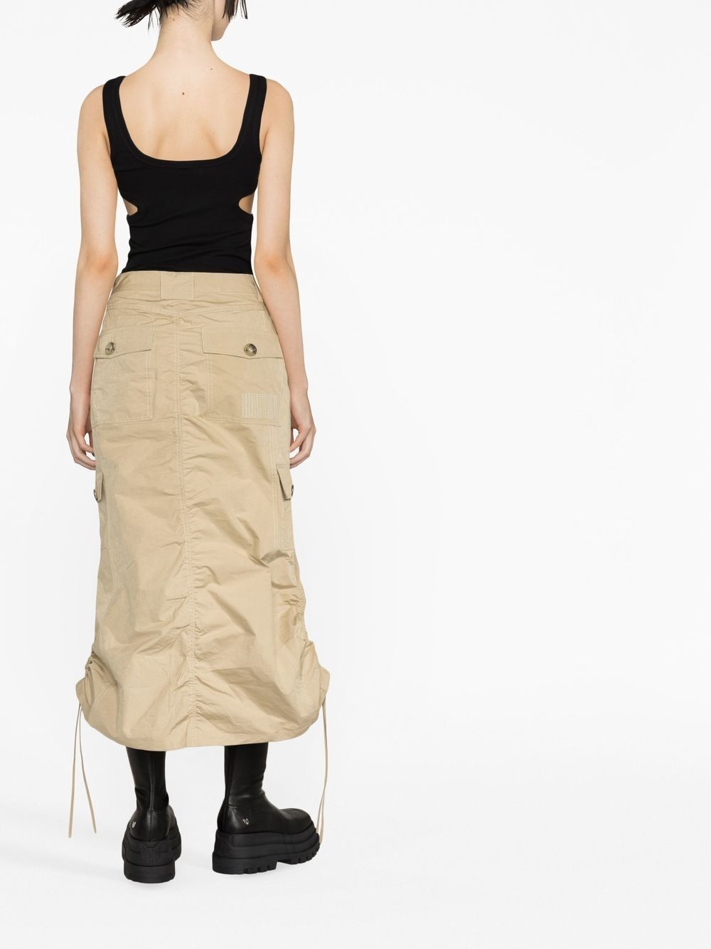 The Cargo midi skirt - 3