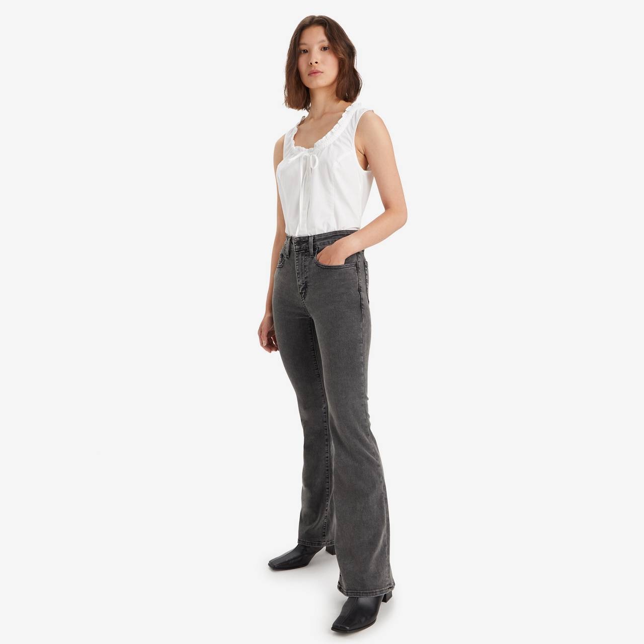 726 HIGH RISE FLARE WOMEN'S JEANS - 3