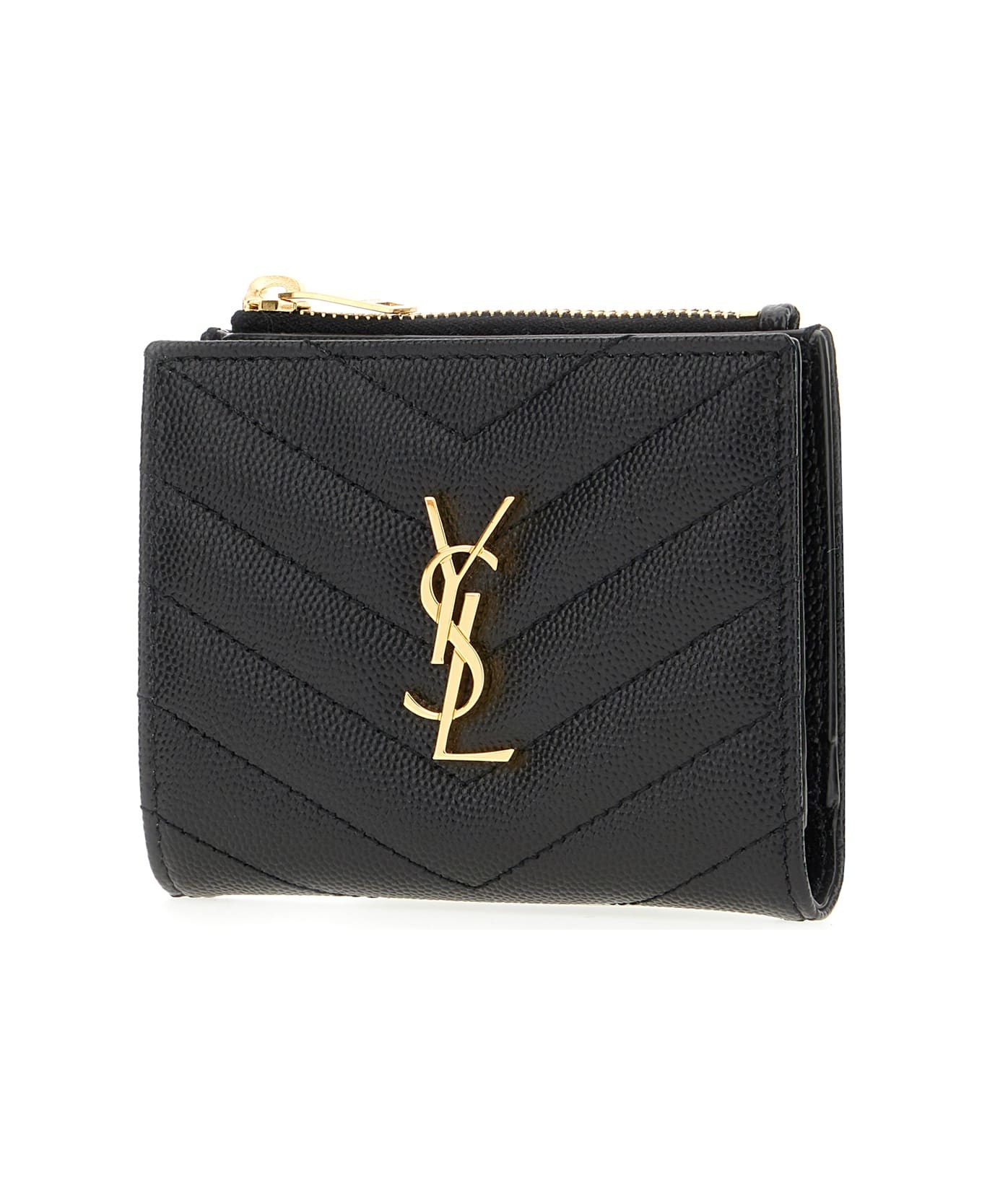 Black Leather Wallet - 2