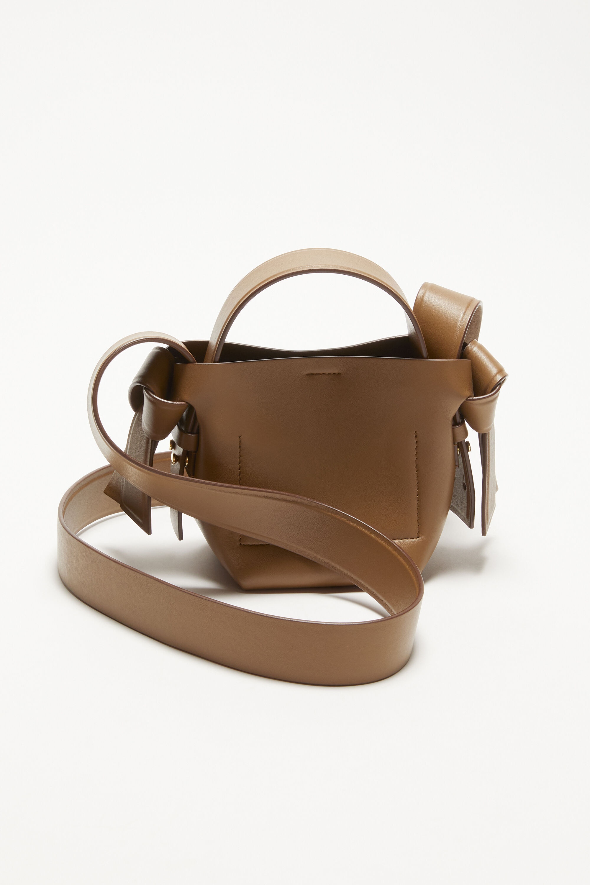 Musubi micro tote - Camel brown - 3