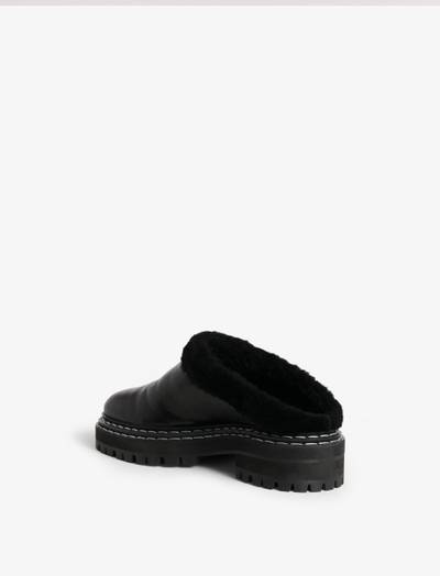 Proenza Schouler Shearling Lug Sole Mules outlook