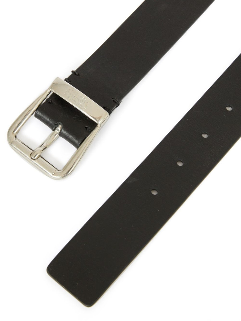 MM6 Maison Margiela 35H leather belt outlook