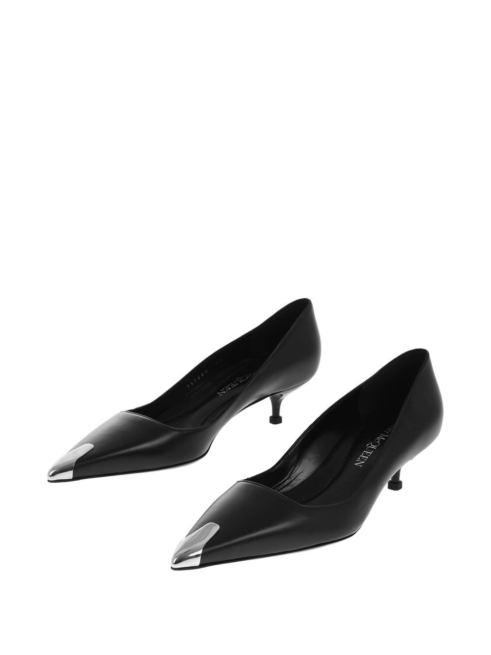 metallic-toe pumps - 2