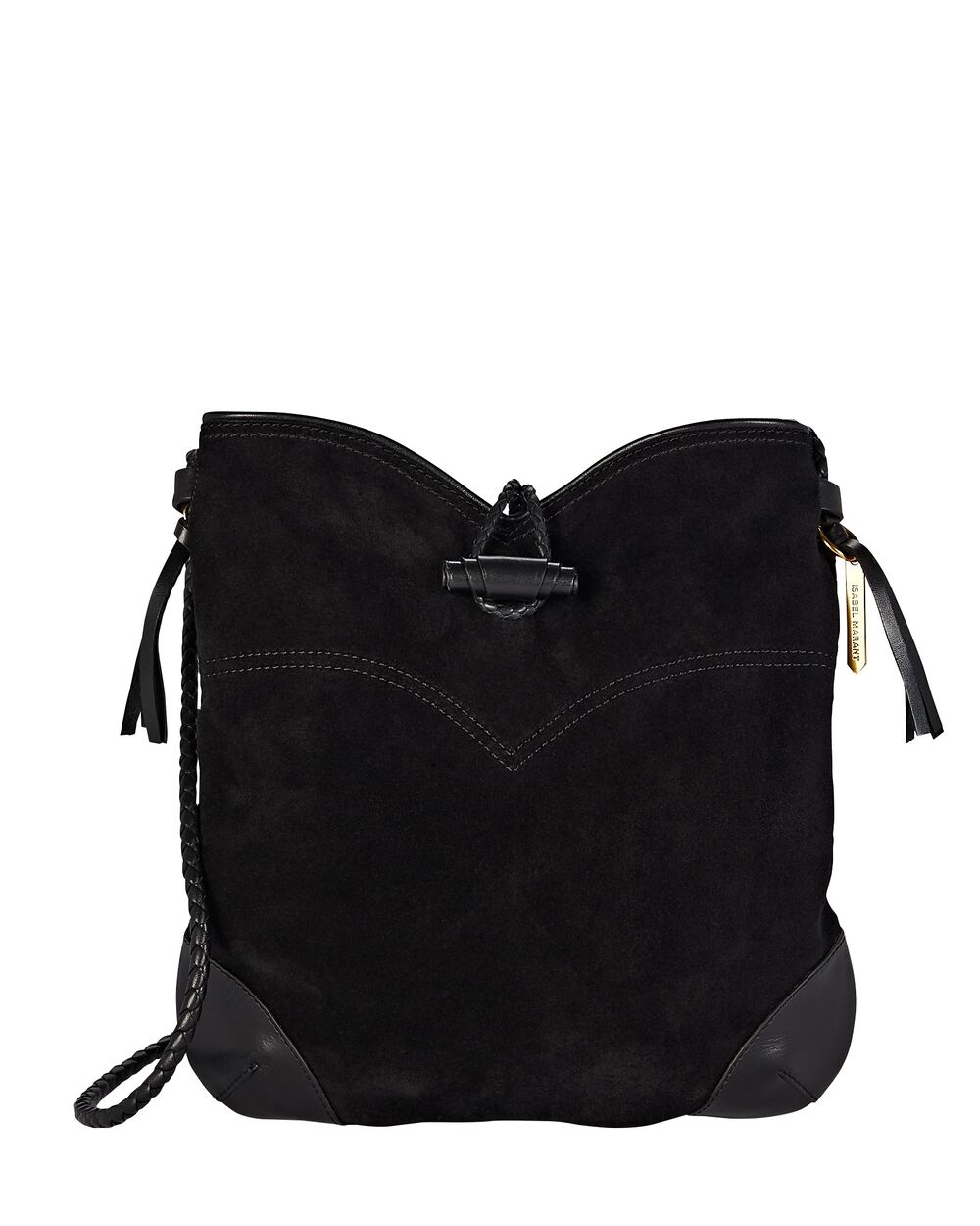 Tyag Slouchy Suede Messenger Bag - 1