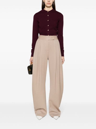 Lanvin button-embellished fitted cardigan outlook