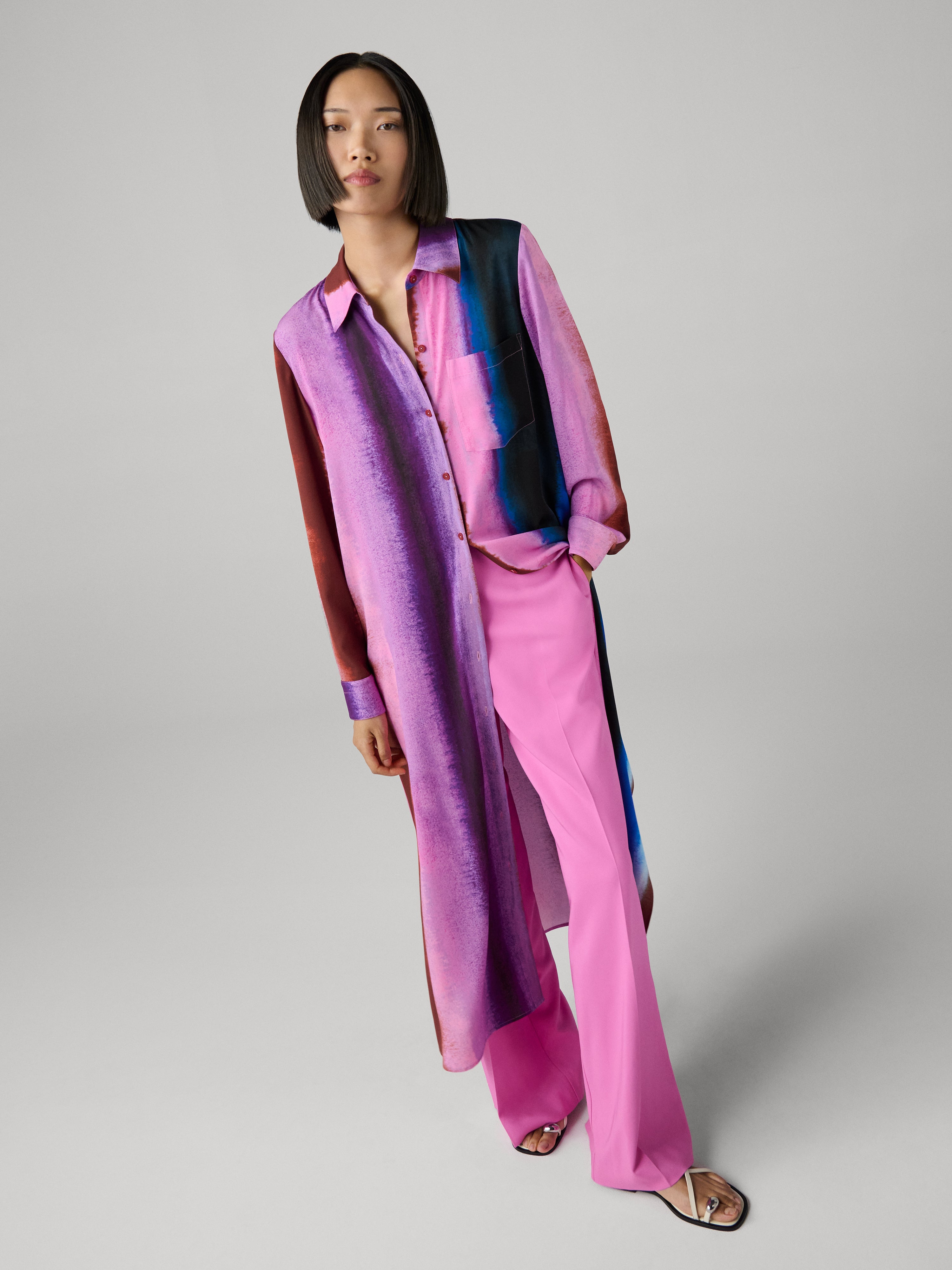 Carrie Silk Dress - 4