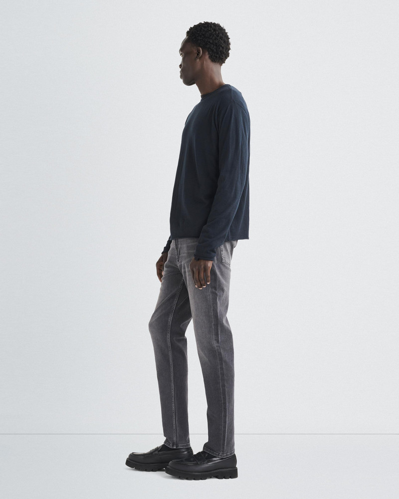 Reid Knit Merino Long Sleeve Tee
Mercerized Wool Blend T-Shirt 4