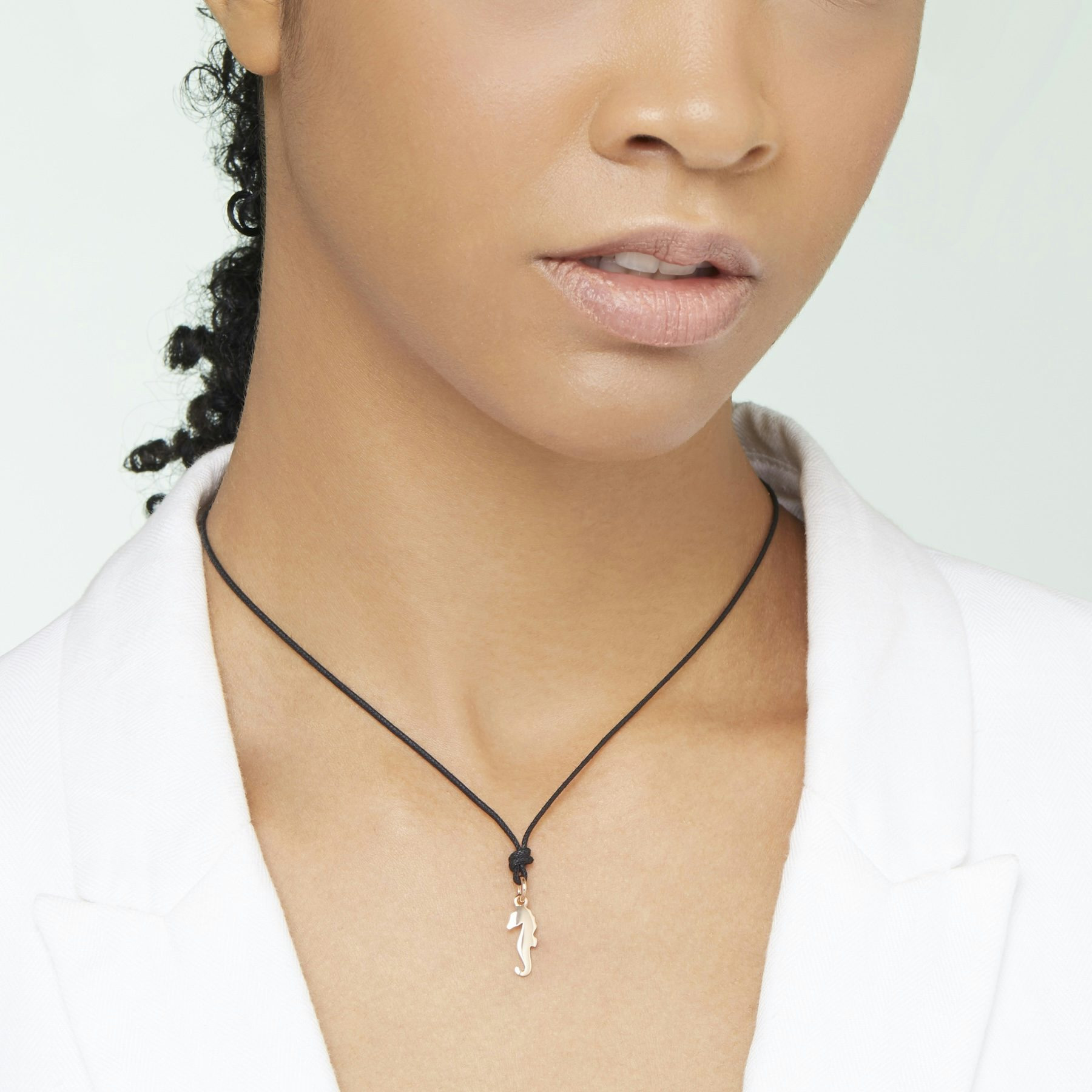 ROSE GOLD SEA HORSE CHARM - 2