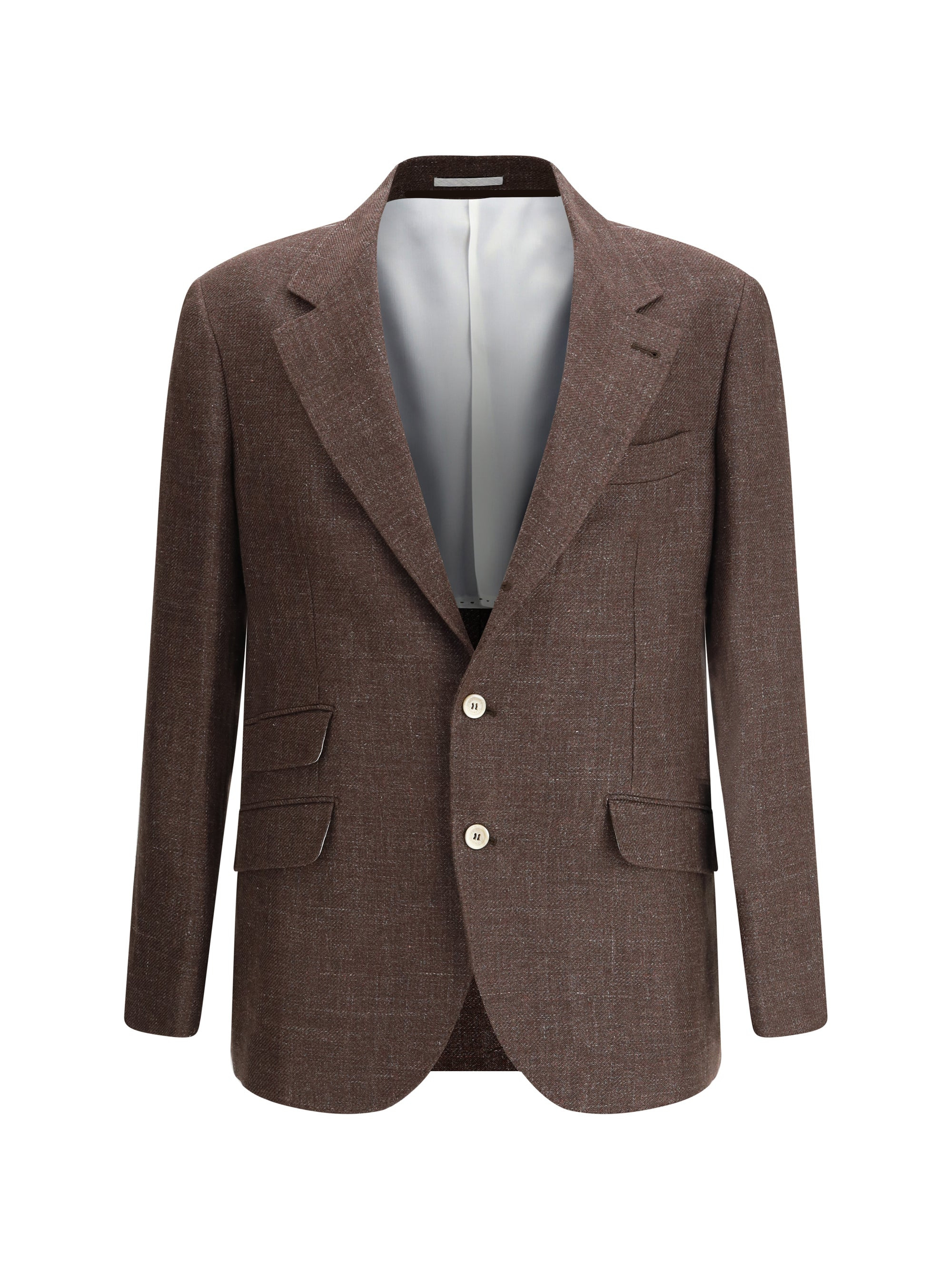 Brunello Cucinelli Men Linen Blazer Jacket - 1