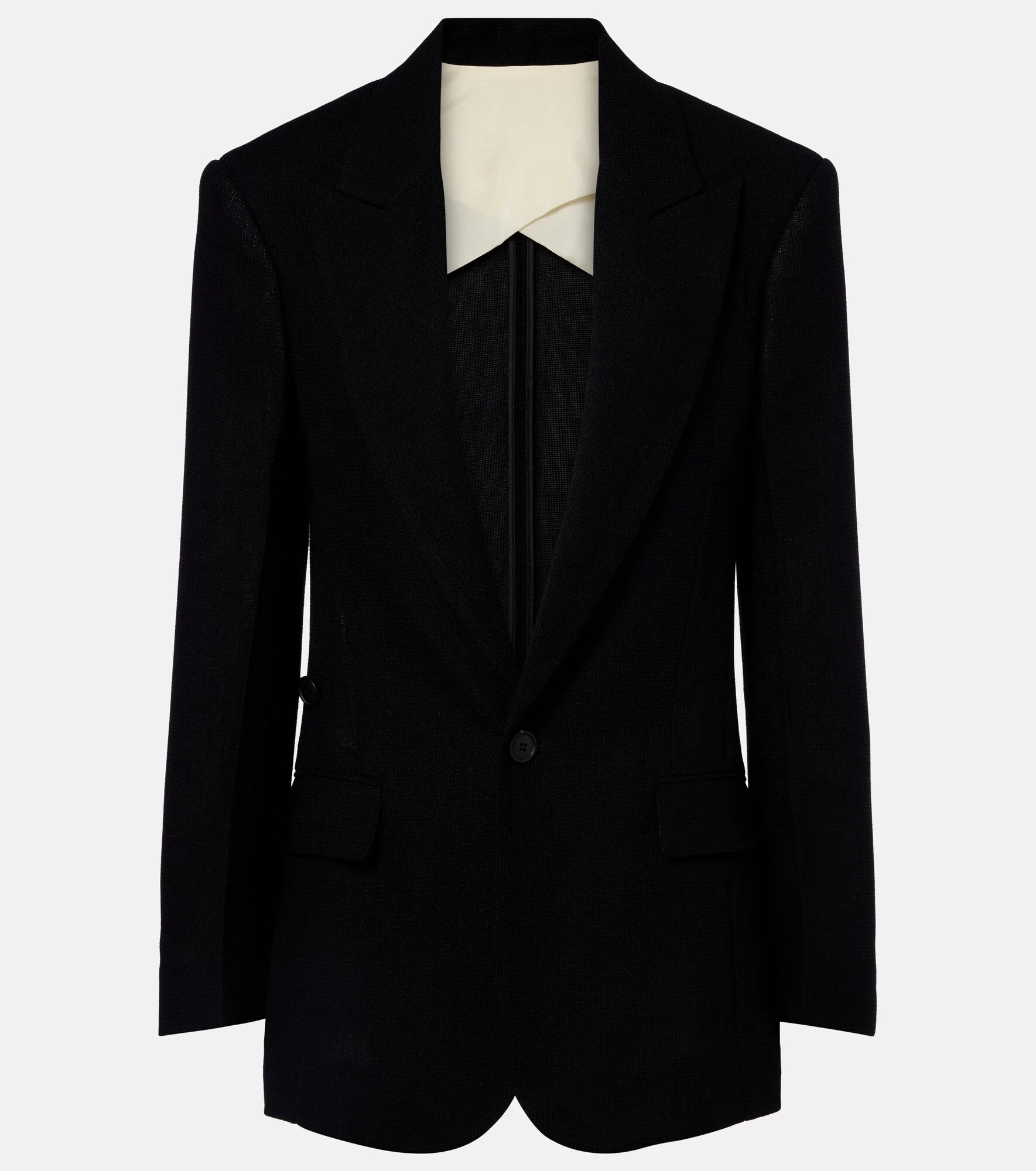 Single-breasted blazer - 1