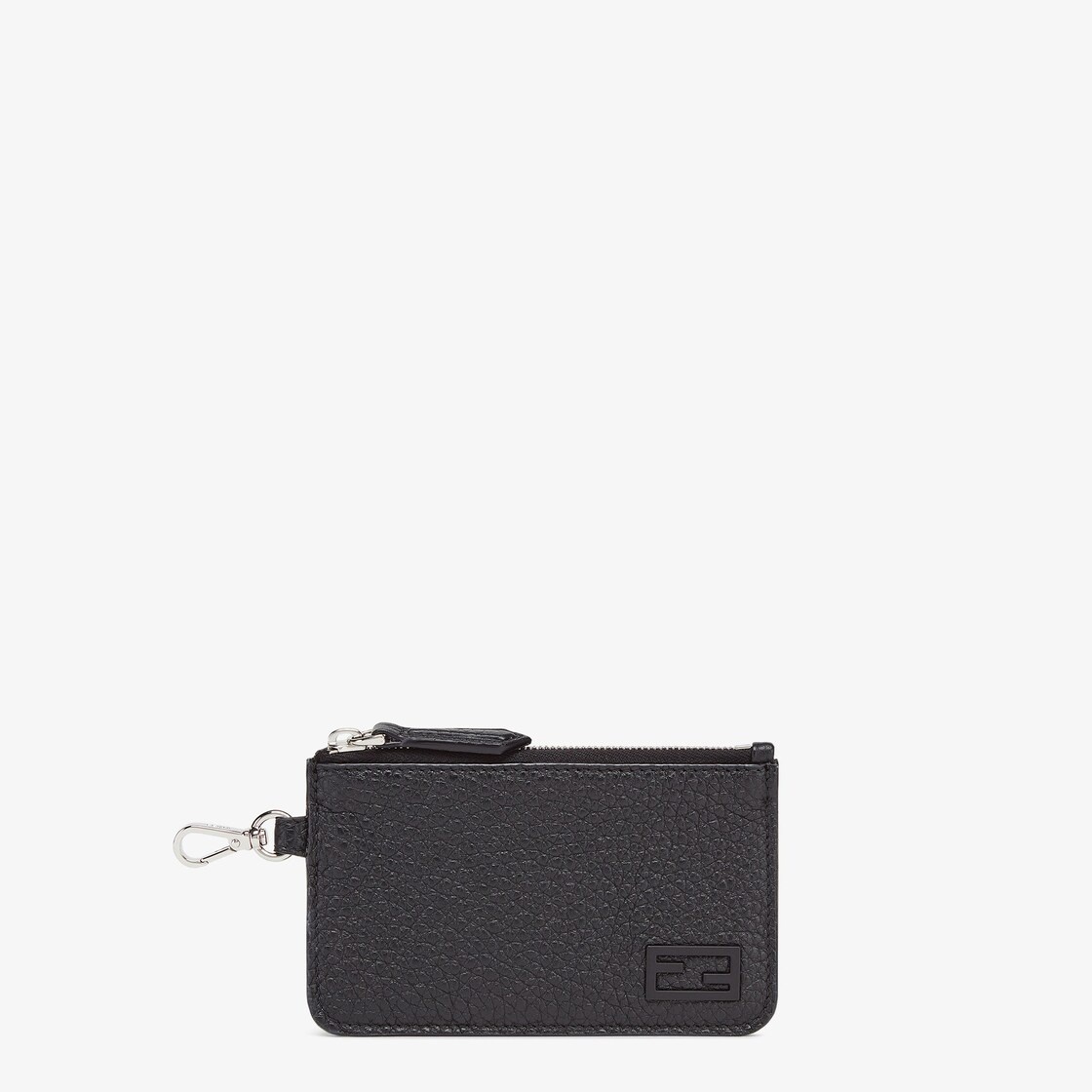 Card holder with purse Made of black Cuoio Romano leather. Made in Italy - 1