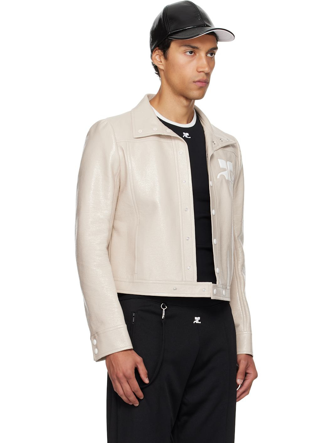 Beige Reedition Vinyl Jacket - 2