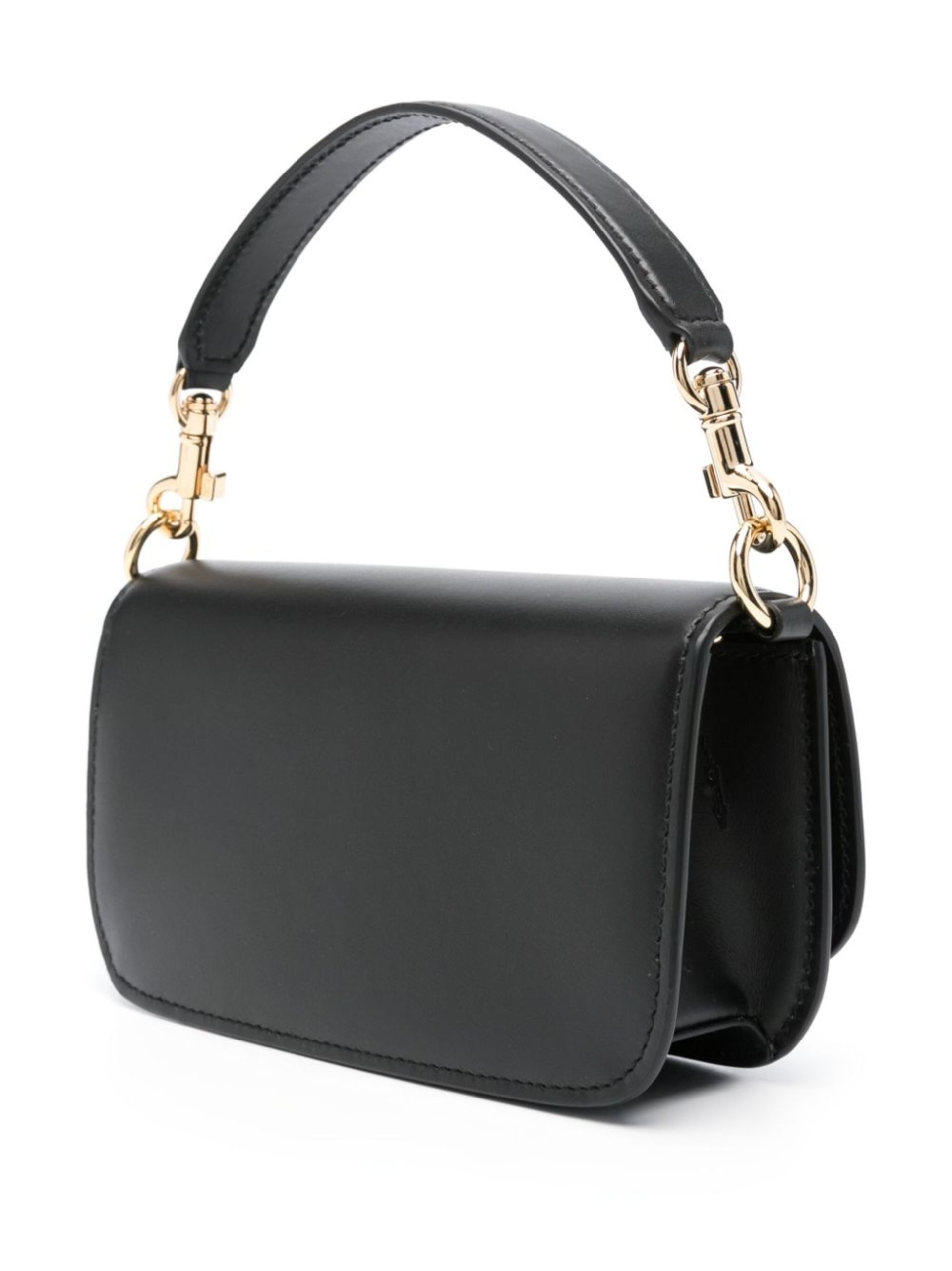 Black 3.5 Leather Cross Body Bag - 3