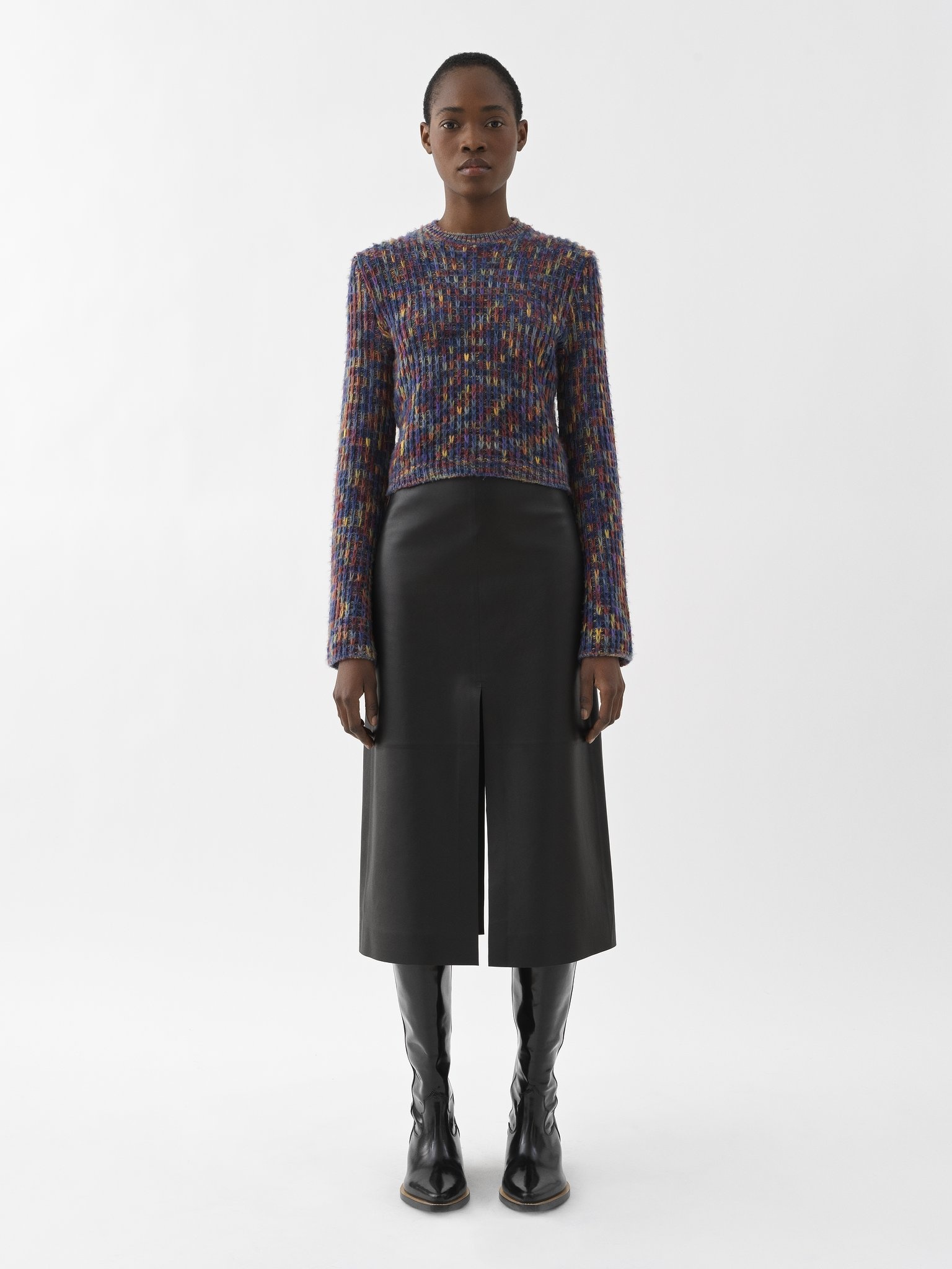 CROPPED SWEATER - 2