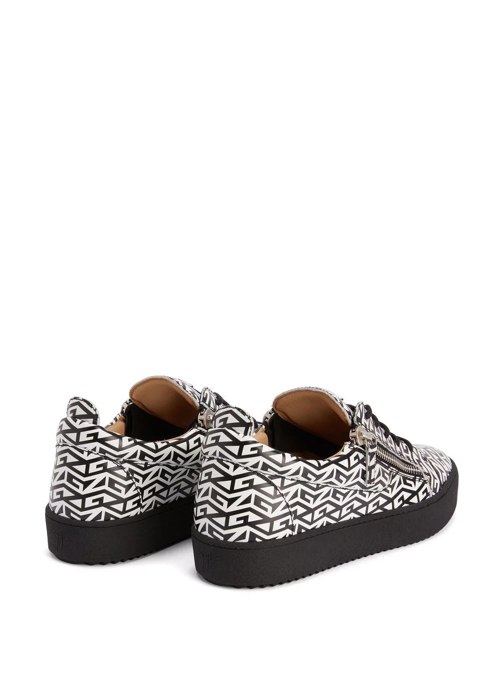 Frankie monogram sneakers - 3