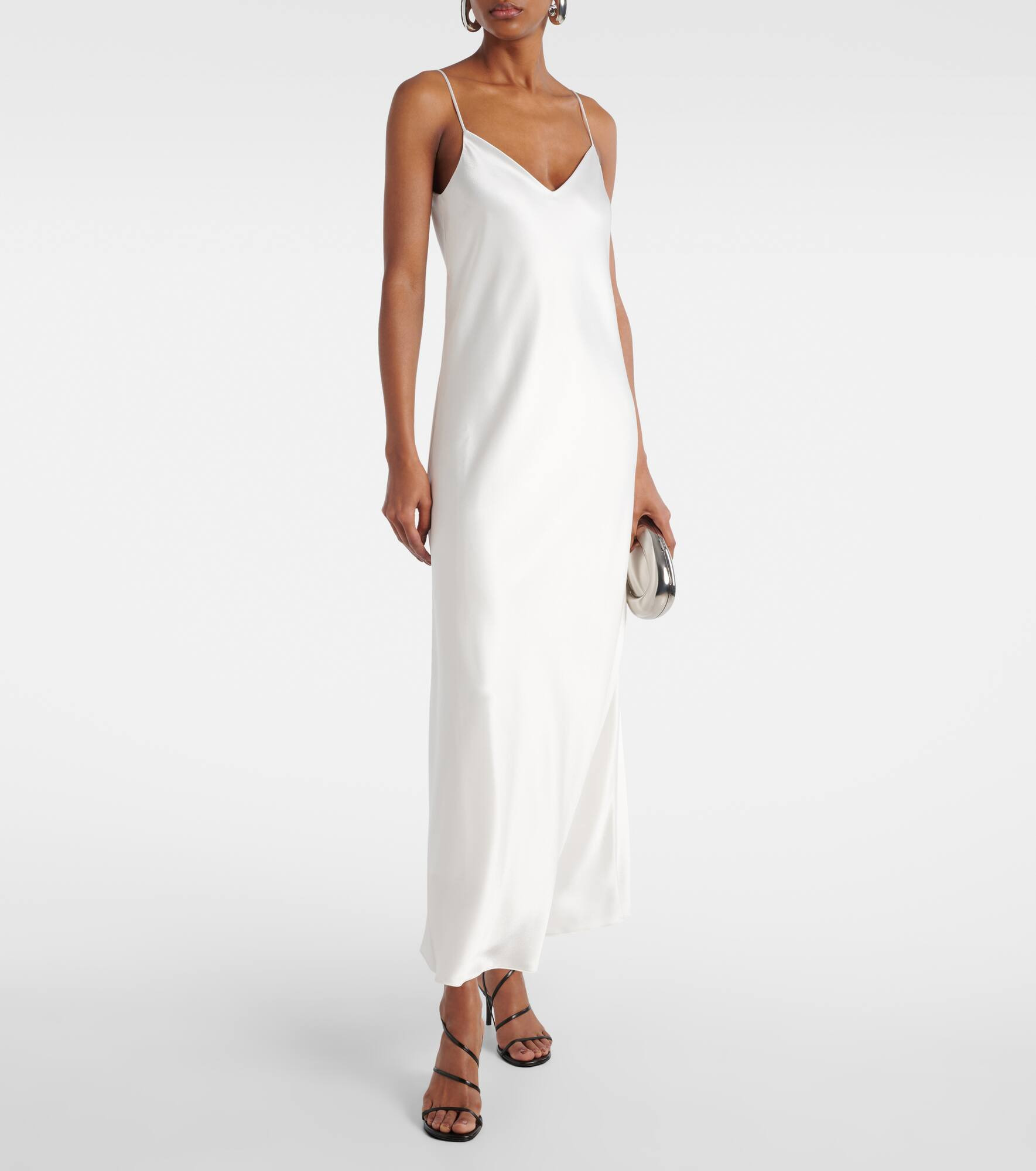 Satin slip dress - 2