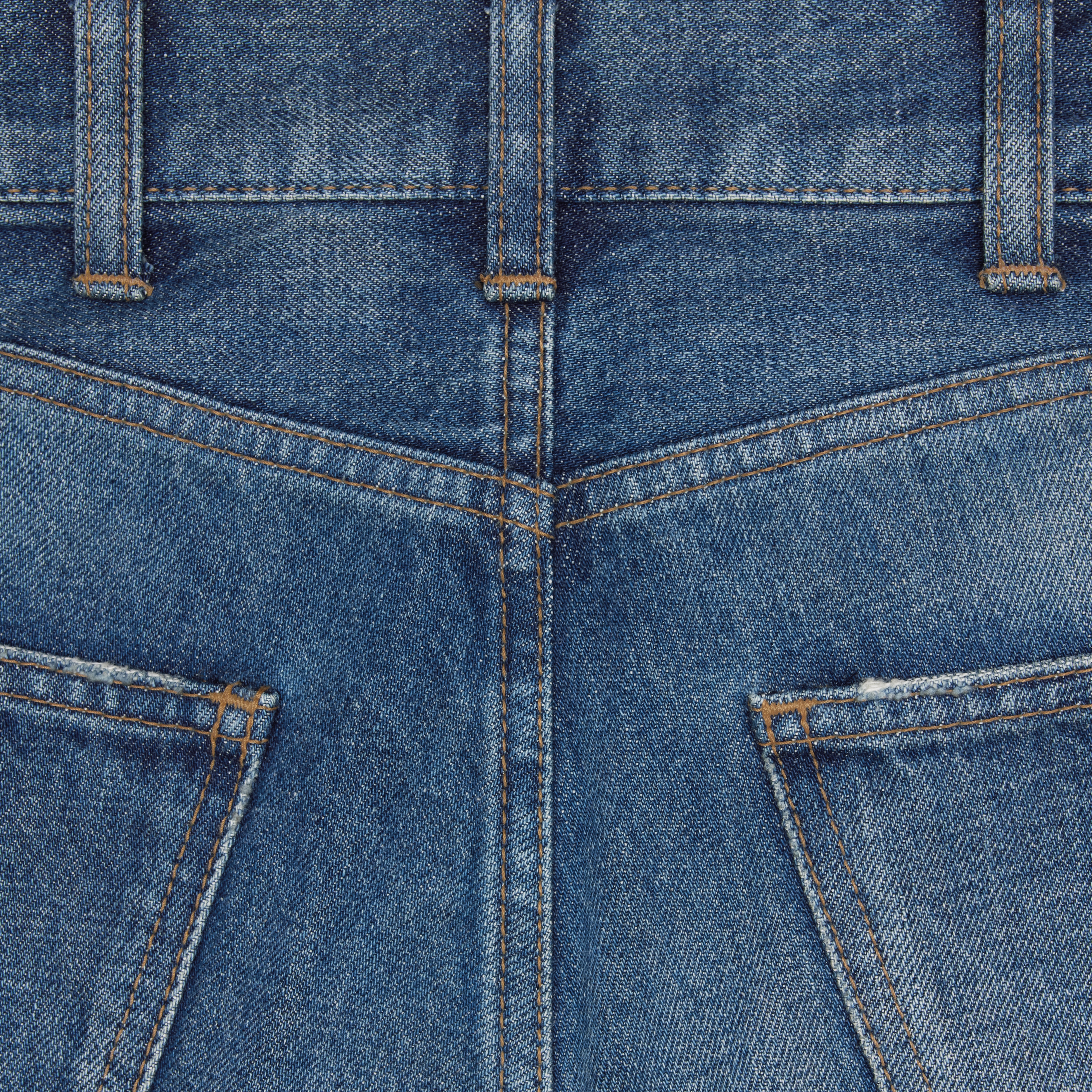 MARGARET JEANS IN DARK UNION WASH DENIM - 3