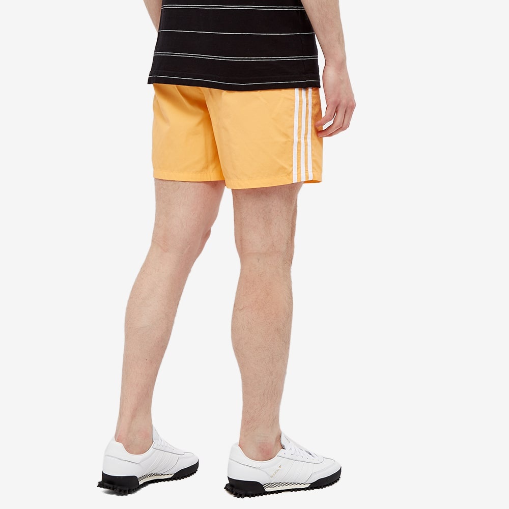 Adidas 3-Stripe Swim Shorts - 4