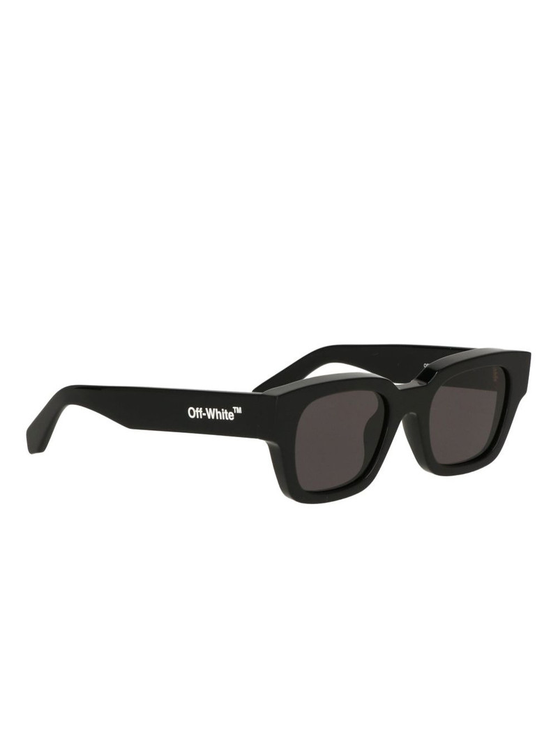 Off-White round-lenses tinted sunglasses outlook