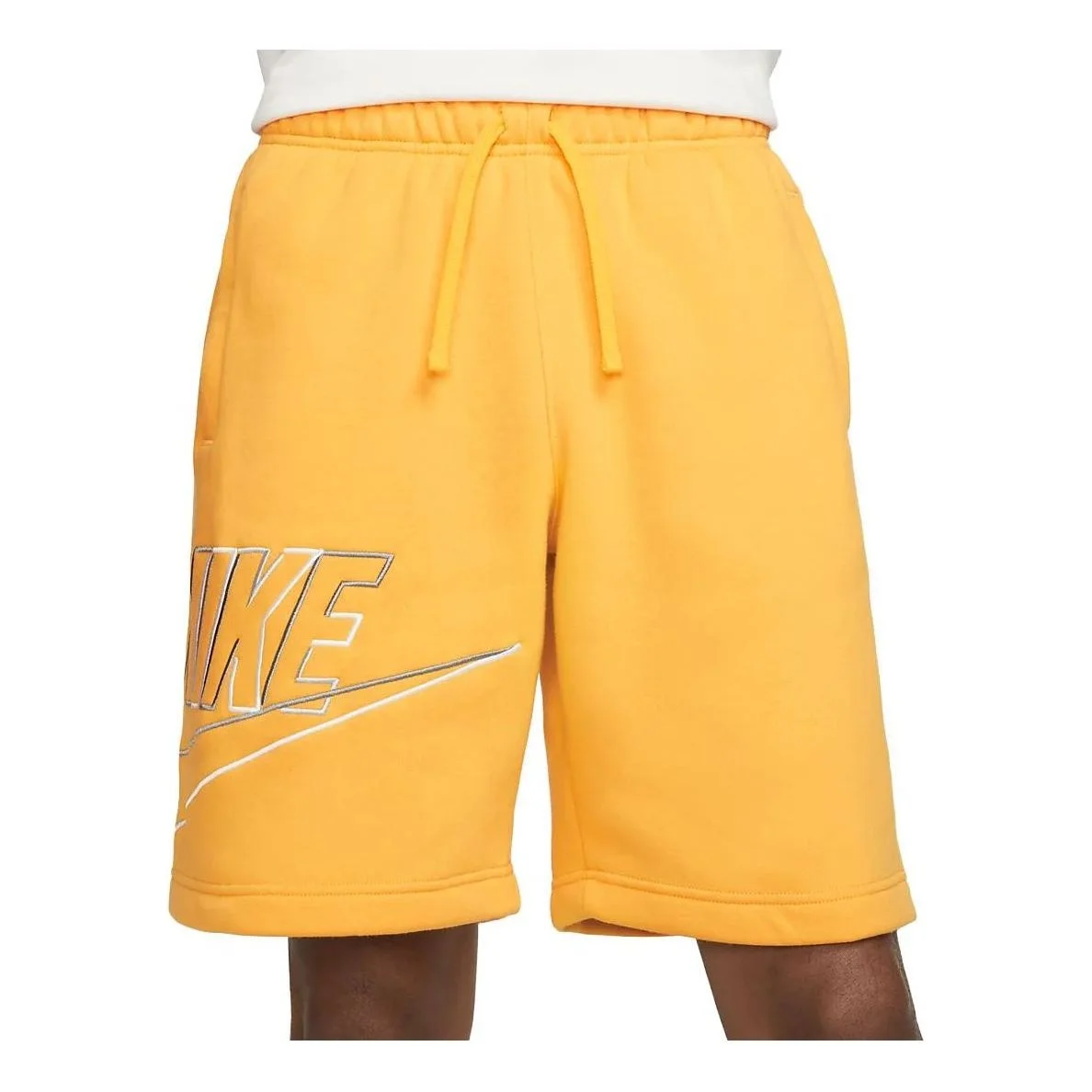 Nike Club Fleece Shorts 'Yellow' DX0801-010 - 1