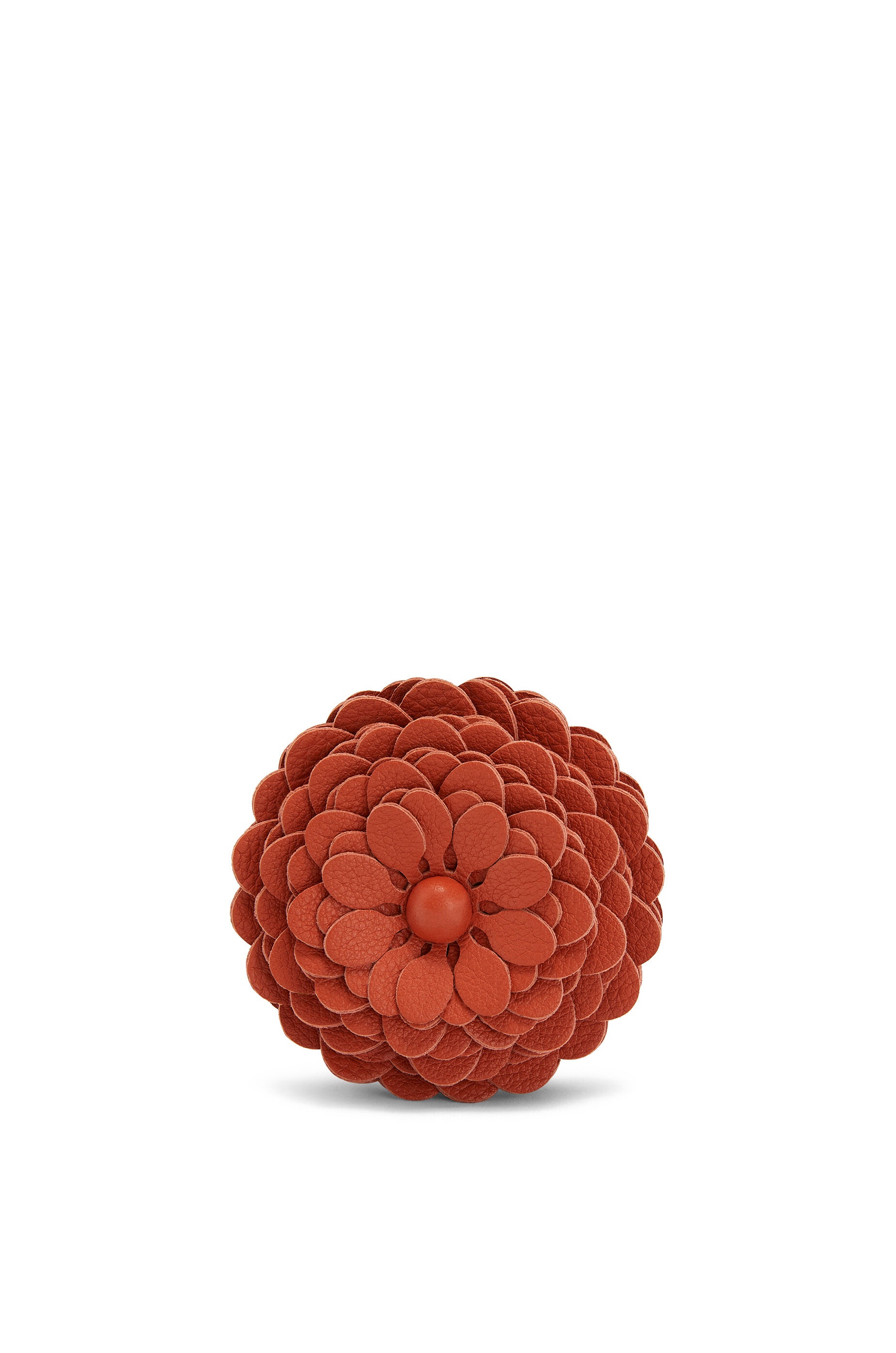 Stud Flower charm in calfskin - 1