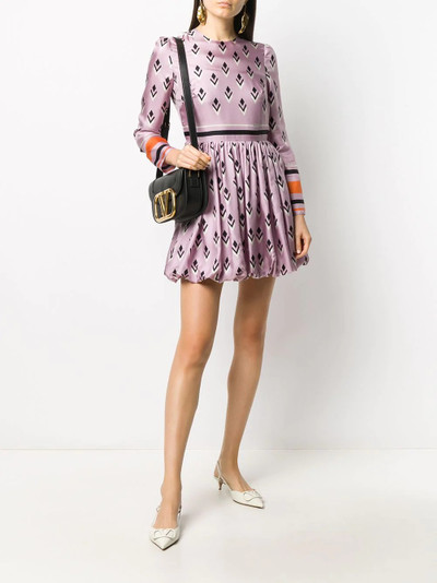 Valentino Signature geometric print dress outlook