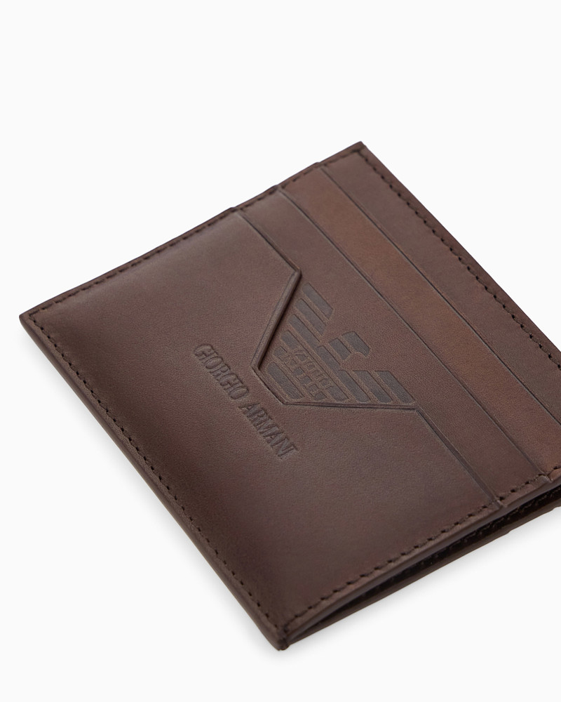 GIORGIO ARMANI X KITH LEATHER CARD HOLDER 3